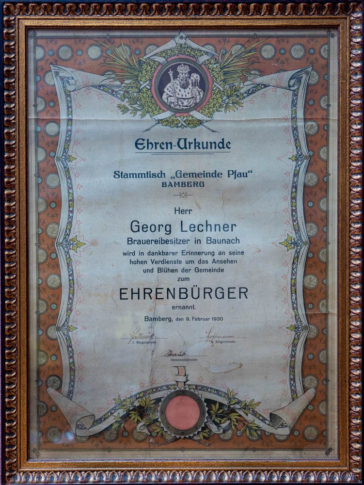 Georg Lechner Urkunden