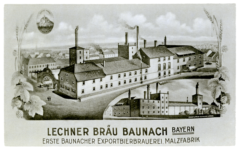 Lechner-Braeu-Postkarte