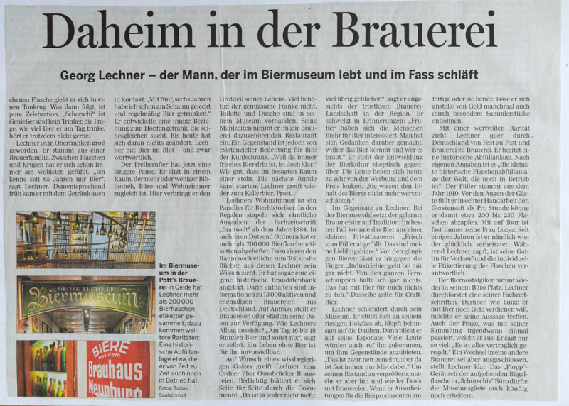 Lechner Historische Abfüllung